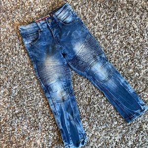 Gs-115 Toddler Acid wash Skinny Jeans